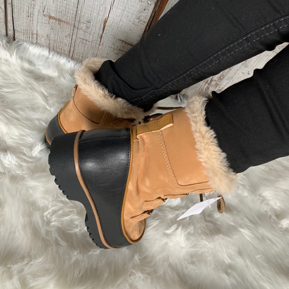NIB JBU Jsport Women’s Maldive Tan Light Winter Boots - Picture 4 of 10